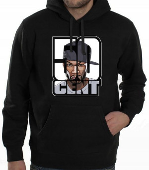 Bluza Męska Z Kapturem 50 Cent Rap Hip Hop L Y4