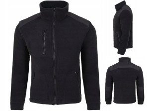 Gruby Polar Męski Bluza Roboczy Ciepły Czarn S-5xl