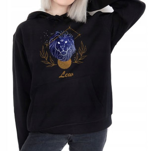 Bluza Znaki Zodiaku Z Kapturem Nadruk M Y3