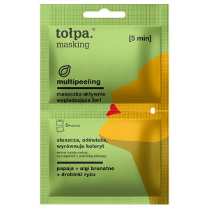 TOŁPA Maseczka aktywnie wygładzająca 3w1 masking. 2x5 ml