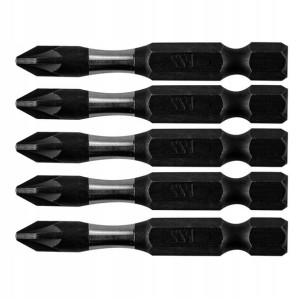 Bity udarowe S2 50mm PZ2 1/4” 5szt NEO 09-579