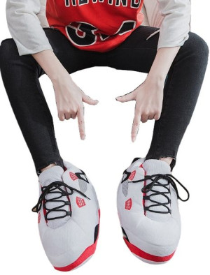 Kapcie Futrzane Zimowe Ciepłe Plusz Jordan 35-44