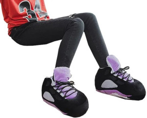 Kapcie Futrzane Zimowe Ciepłe Pluszowe Jordan 35-44