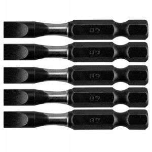 Bity udarowe S2 50mm SL6 1/4” 5szt NEO 09-581