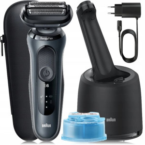 Golarka Braun Series 6 Sense+ Etui + Baza + Trymer