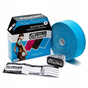 Taśma Kinesio Tex Classic 5mx31,5m Niebieski