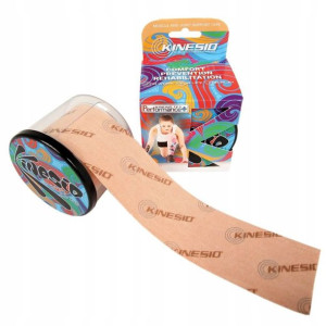 Taśma Kinesio Tex Performance+ Beżowy