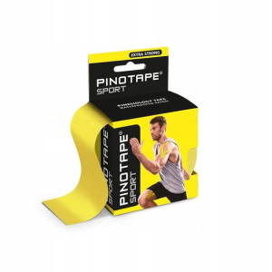 PINOTAPE 5cmx5m - wodoodporne, mocne tejp - Żółty