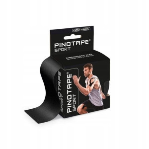PINOTAPE 5cmx5m - wodoodporne, mocne tejp - Czarny