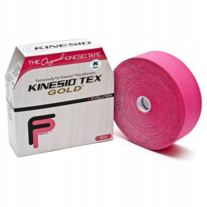 Taśma Kinesio Tex Gold FP tejp 31,50m Czerwony