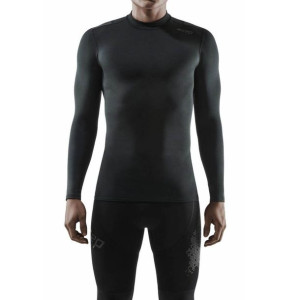 Cep Koszulka Zimowa Długi Rękaw Męska S Czarna