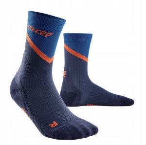 CEP Skarpety Chevron damskie 37-40 Niebieski