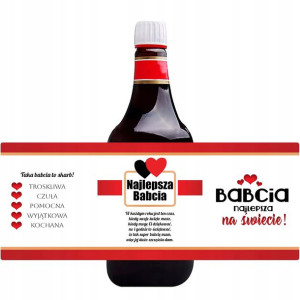 Etykieta Witaminy Dla Babci Prezent Pod Choinkę Y7