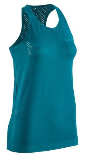 CEP Tank Top do biegania damski S Niebieski
