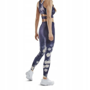 CEP Legginsy getry sportowe damskie S Niebieski
