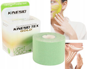 Taśma tejpy Kinesiotaping twarzy biustu lifting
