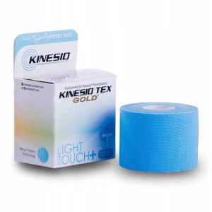 Kinesio Tex Gold Light Touch+ 5 cm x 5 m Niebieski