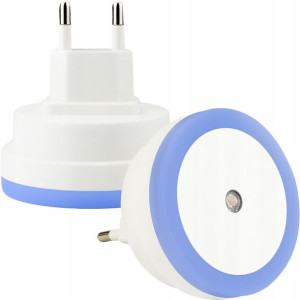 Lampka LED nocna do kontaktu CZUJNIK ZMIERZCHU
