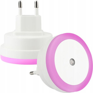 Lampka LED nocna do kontaktu CZUJNIK ZMIERZCHU