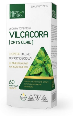 Suplement diety Medica Herbs Vilcacora 60 kapsułek