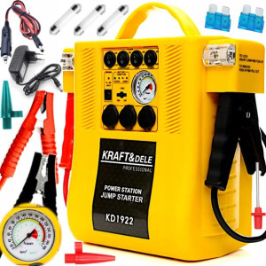 Jump Starter 4w1 Rozruch Zasilacz 12v Kompresor