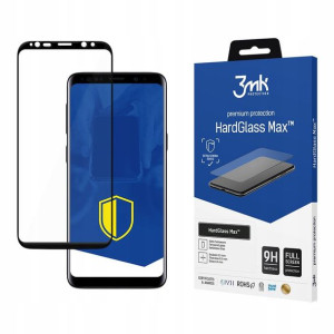 Szkło 3mk HardGlass Max Do Samsung Galaxy S9 Black