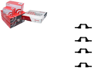 Zestaw Montażowy Klocków Hamulc. Brembo