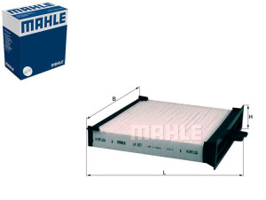Filtr Kabiny Renault Mahle