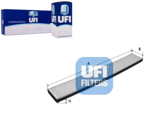 Filtr Kabinowy Bmw 316i E46 1.6 Ufi