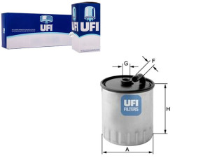 Filtr Paliwa Diesel Ufi