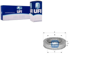Filtr Powietrza Ufi 4242480 4434896 Pc222 14574321