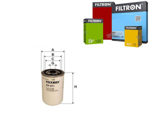 Filtr Paliwa Rvi Trucks Filtron