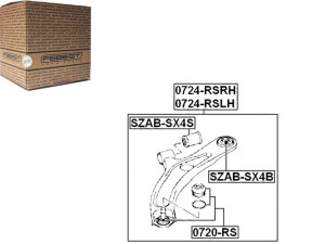 Tuleja Wahacza Fiat Przód Seidici Sx4 1,6 1,9d 2,0