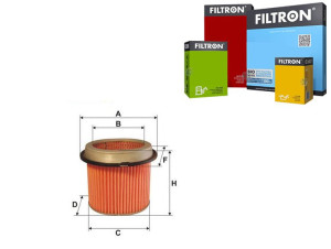 Filtr Powietrza Mitsubishi Colt Filtron