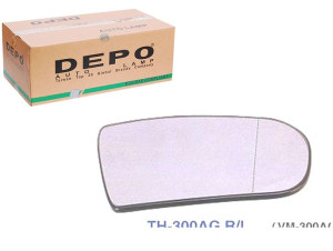 Szkło Lusterka Pr Mercedes W210 Klasa E 99-02 Depo