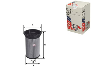 Filtr Paliwa Bmw 3 (e46) 2.0d 02.98-03.03 Sofima