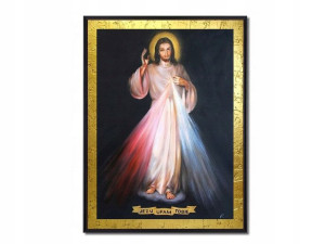 Obraz Jezu Ufam Tobie Na Płótnie Jezus Miłosierny