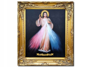 Obraz Jezu Ufam Tobie Na Płótnie Jezus Miłosierny