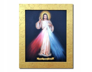 Obraz Jezu Ufam Tobie Na Płótnie Jezus Miłosierny