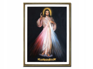 Obraz Jezu Ufam Tobie Na Płótnie Jezus Miłosierny