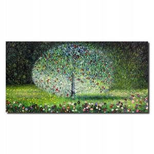 Gustav Klimt JABŁOŃ duży obraz malowany na płótnie