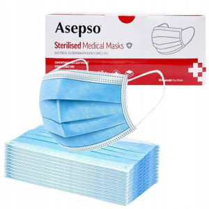 Maski Medyczne Atest Maseczki 50 Szt