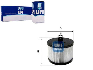 Filtr Oleju Dacia Dokker 1.2i 12- Ufi