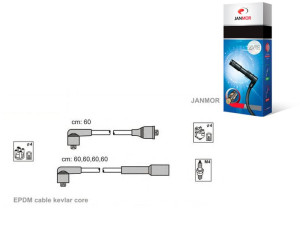 Przewody Zapłonowe Kpl. Vw Janmor