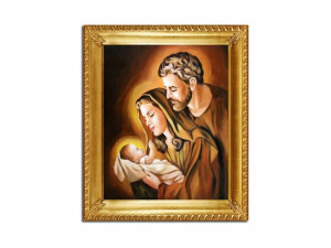 Obraz Malowany Święta Rodzina Jezus Rama