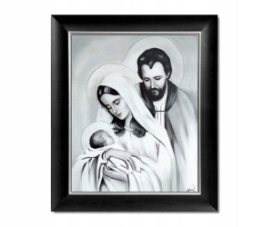 Obraz Malowany Święta Rodzina Maryja Jezus Rama