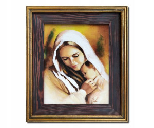 Obraz Matka Boska Z Dzieciątkiem Jezus Maryja