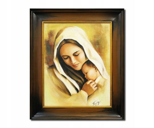 Obraz Matka Boska Z Dzieciątkiem Jezus Maryja Rama
