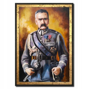 Obraz Portret Marszałek Józef Piłsudski + Rama