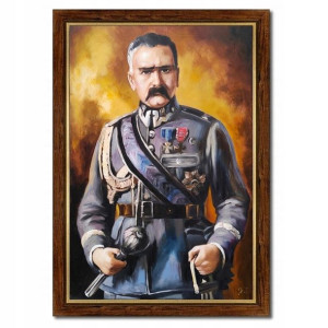 Obraz Portret Marszałek Józef Piłsudski + Rama
